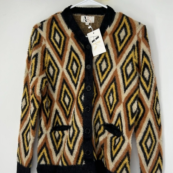 AK collection by Yal NWT women’s cardigan sweater medium - Picture 2 of 9